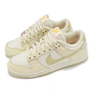 Nike Wmns Dunk Low Muslin Team Gold Women Casual Shoes Sneakers 10